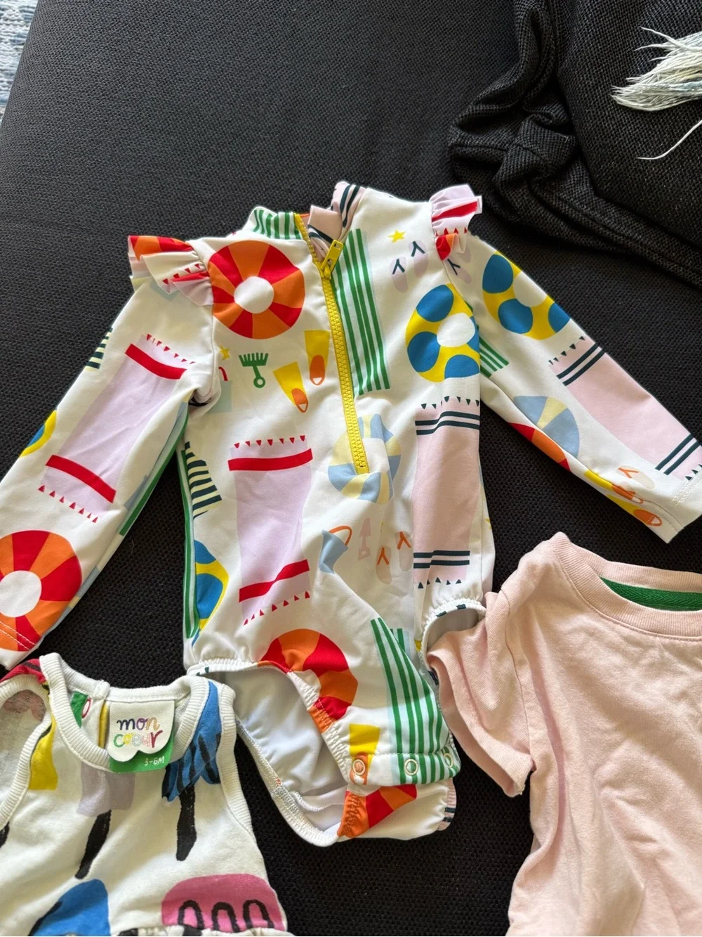 Mon Coeur 3-6m girl summer bundle made in Portugal